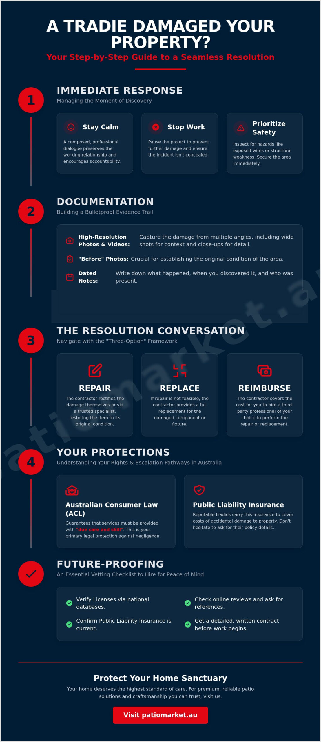 What to Do If a Tradie Damages Your Property: A Calm Guide to Resolution